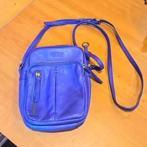 American leather company violet purse